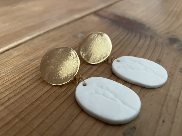 Boucles d’oreilles ovales