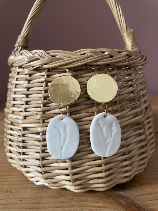 Boucles d’oreilles ovales – Image 3