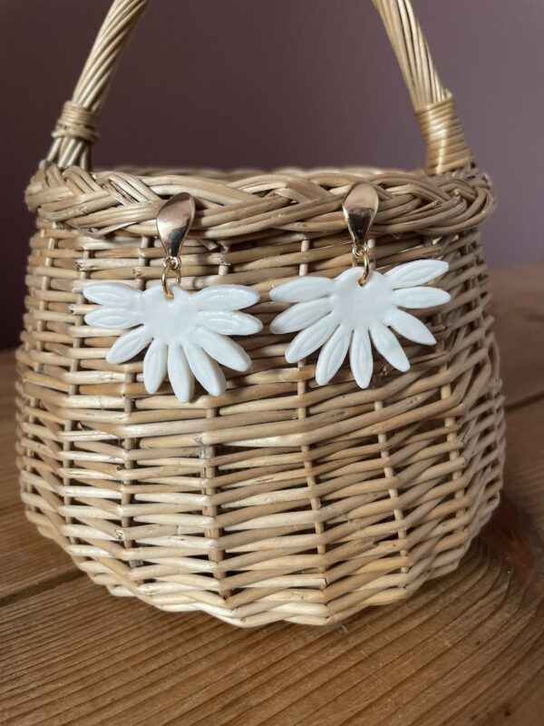 Boucles d'oreilles Marguerite – Image 3