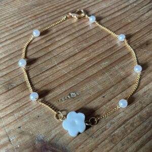 Bijoux-bracelet-fleur-porcelaine-fait-main