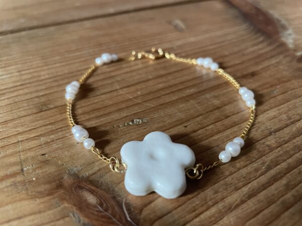 Bracelet grande fleur