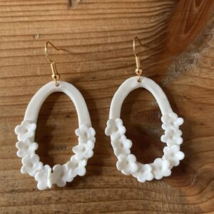 Bijoux-créoles-ovales-fleurs-porcelaine-fait-main