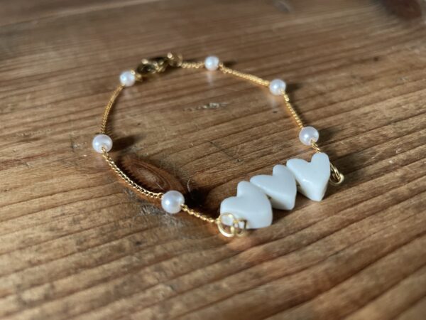 Bracelet 3 cœurs