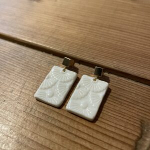 Bijoux-boucles-d-oreilles-rectangles-géométriques-porcelaine-fait-main