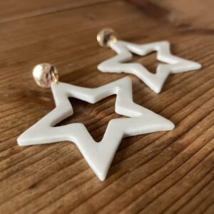 Boucles d’oreilles grandes étoiles