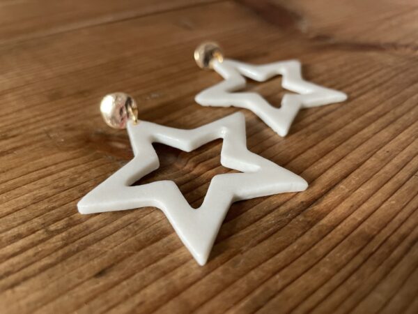 Boucles d’oreilles grandes étoiles