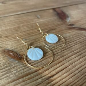 Boucles d’oreilles porcelaine encerclée2