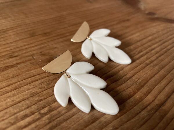 Boucles d’oreilles feuilles