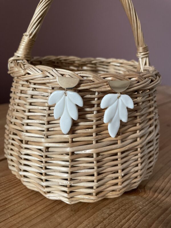 Boucles d’oreilles feuilles – Image 3