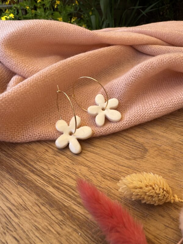 Petites créoles fleurs – Image 2