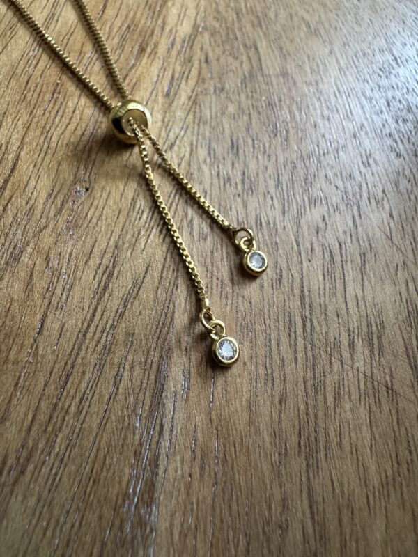 Bracelet demi-perle fleurie – Image 4