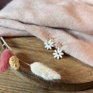 Créoles mini marguerite