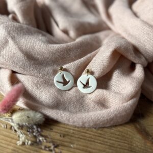 Boucles d’oreilles Cercle d’Envol