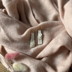 Boucles d’oreilles Échappée florale