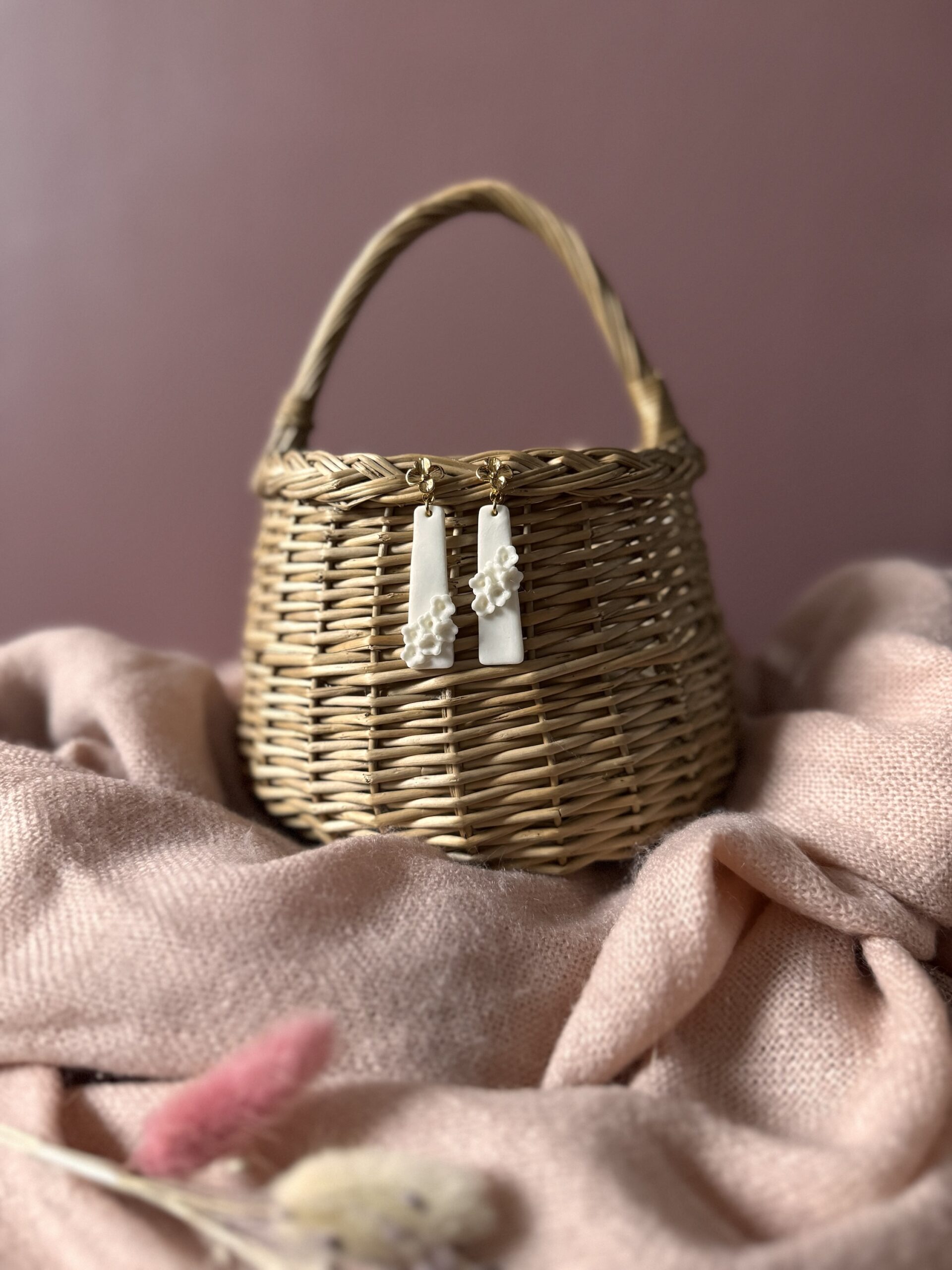 Boucles d’oreilles Échappée florale – Image 3