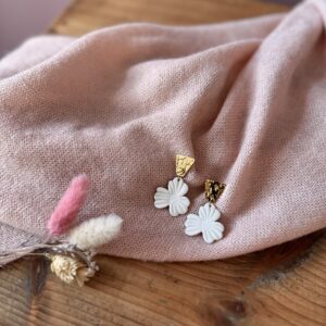 Boucles d’oreilles Fleur d’Aurore