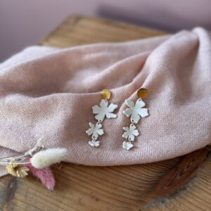 Boucles d’oreilles Éclosion suspendue