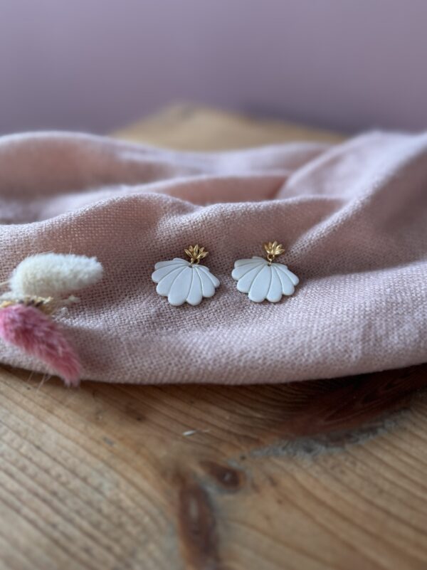 Boucles d’oreilles Doux coquillages
