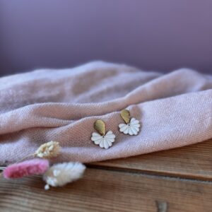 Boucles d’oreilles Pétales de Soleil
