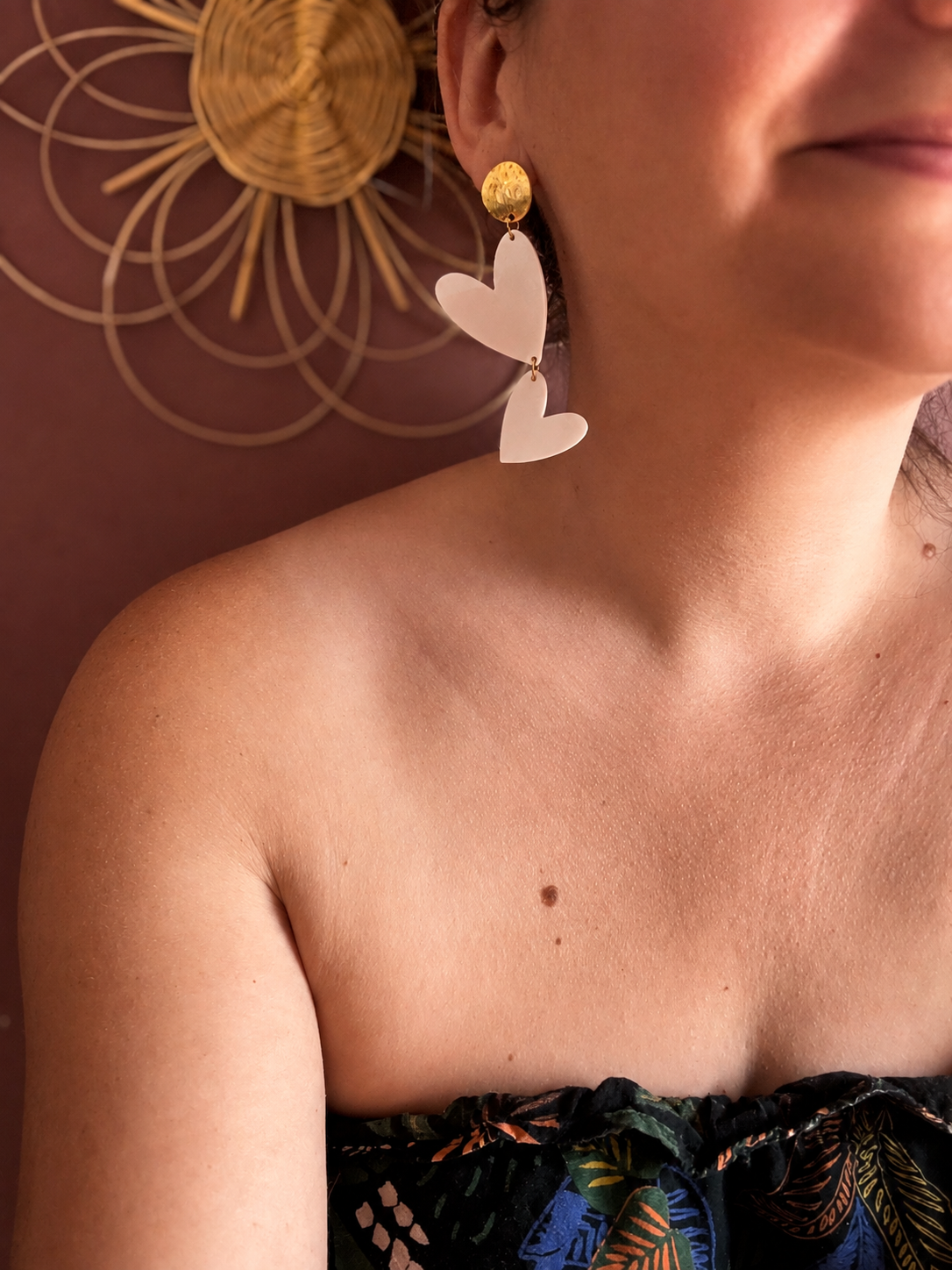 Boucles d’oreilles Lien de Cœur – Image 5